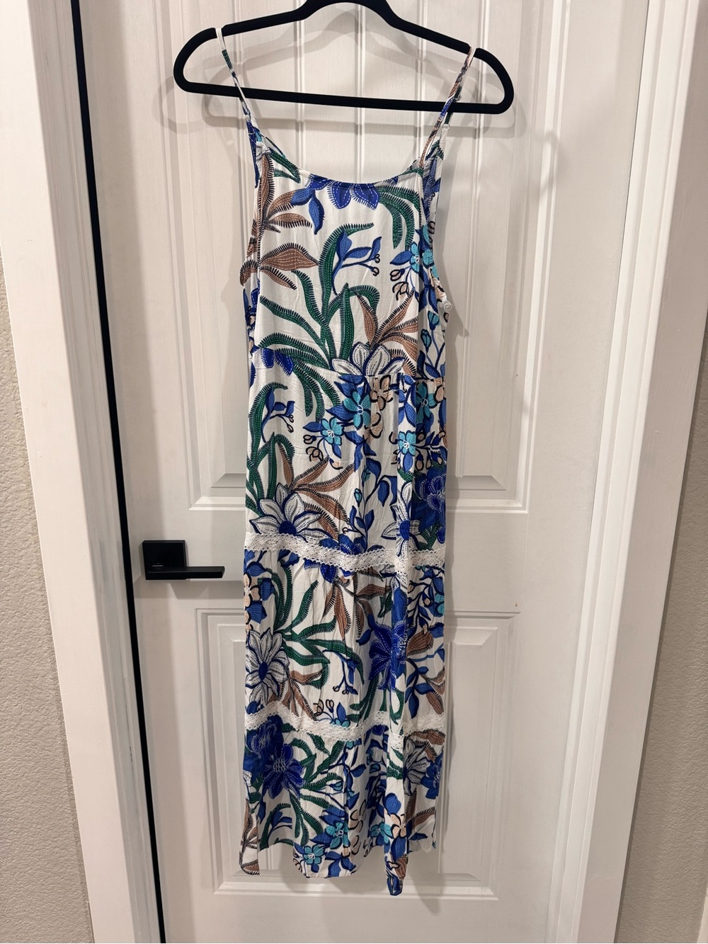 NWT Kindred by Anthropologie floral smocked tiered sundress -XL